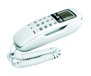 Home Plus Slim Corded Telephone With Caller Id