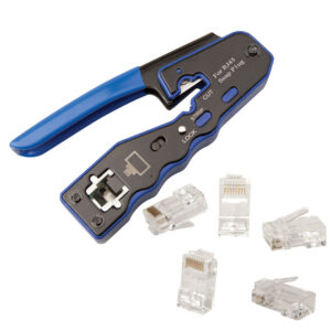 Data Pass Through Cat Wire Crimping Tool Kit